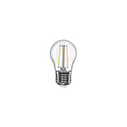 Lampadina LED Trasparente Globetta G45 2W 136Lm E27 2700K - E08