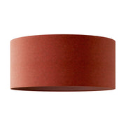 Paralume Cilindro XXL in tessuto con attacco E27 - Made in Italy - Lana Aragosta