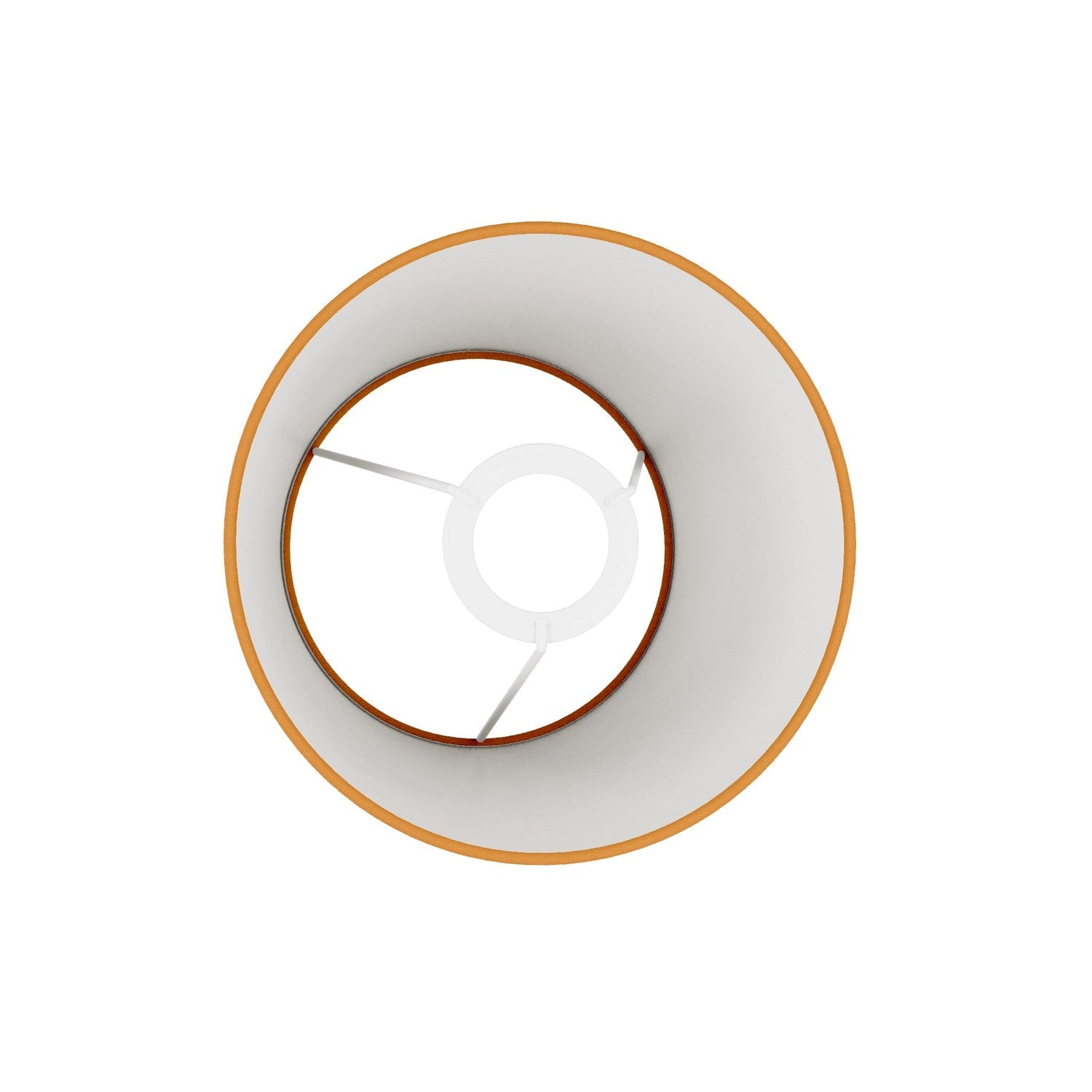 Paralume Impero S con attacco E27 per lampada da tavolo o applique - Made in Italy - Teletta Mandarino