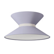 Paralume in tessuto Clessidra Teletta lilla - Made in Italy Arenal sabbia