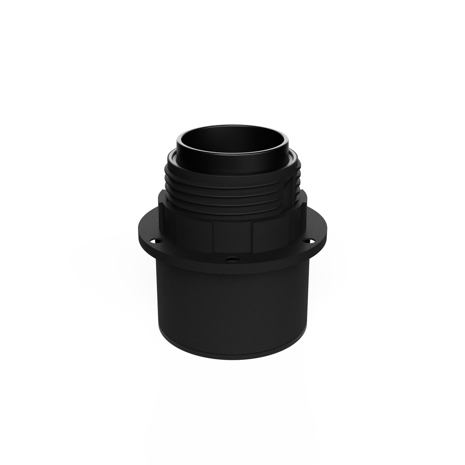 Portalampada E27 Nero per paralume da parete o soffitto - Waterproof IP44 - Creative Cables