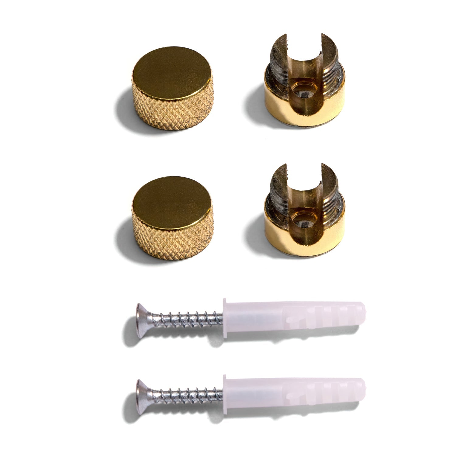 Sarè - Fissaggio a parete, passacavo in metallo per cavo tessile - Ottone