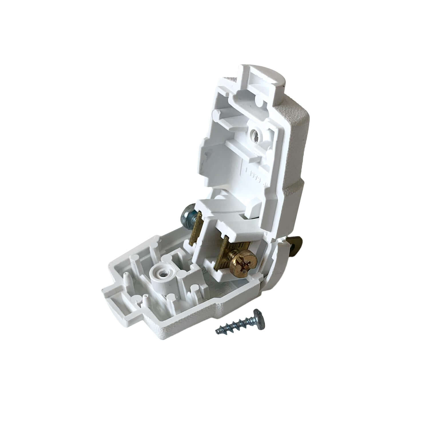 Spina americana a 2 poli - omologata UL - Bianco